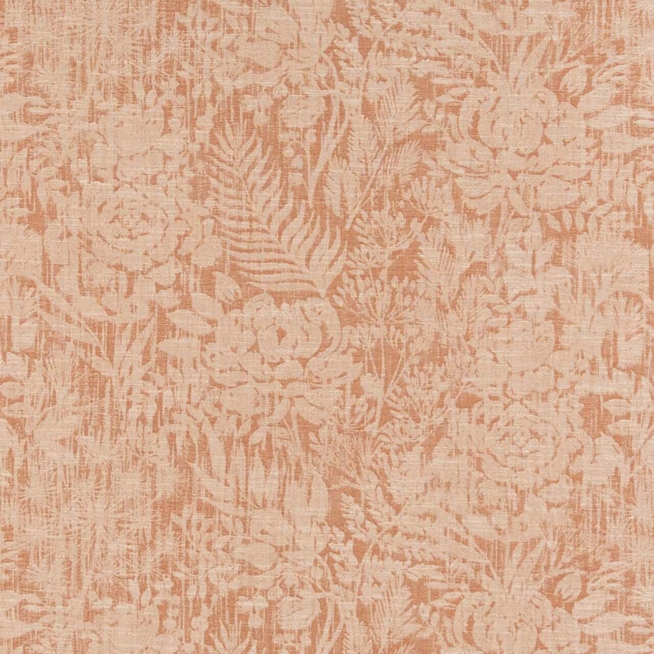 Upholstery Fabric - Coral & Peach,Pink Floral,Tropical & Botanical Upholstery Fabric 54 Inches"